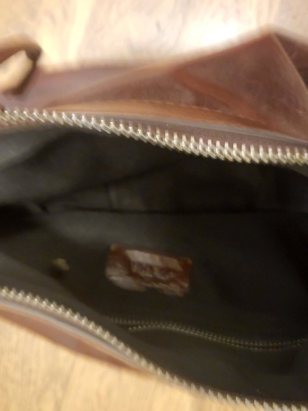 Zara burgundy bag - Picture 4 of 6